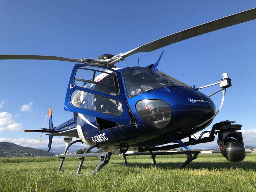 Travail aerien - Prise de vue aerienne - Mont Blanc Hélicoptères Grenoble